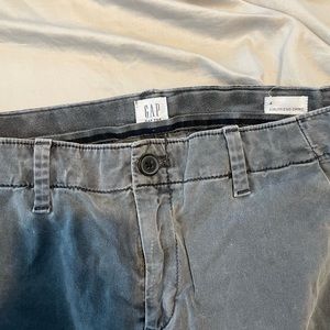 Gap gray pants. Girlfriend chino.